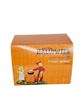 Department 56 Snow Village Halloween Is Anyone Watching Figurine 4036597 NIB
